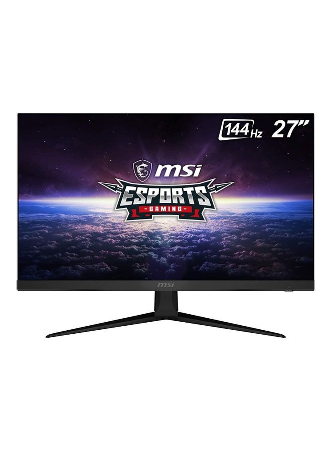 MSI - G271 27 inch IPS LCD Full HD Gaming Monitor With 144Hz, AMD FreeSync and DisplayPort HDMI Black - Image 1