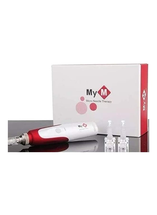 MyM Derma Pen Micro Needle Therapy Derma Roller Dr. pen Skin Care Stamp Auto Anti Aging Micro Needle Roller - Image 2