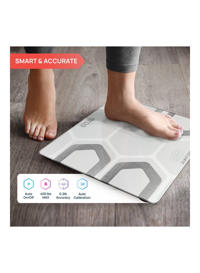 Eros Bluetooth Smart Body Fat Analyzer Scale