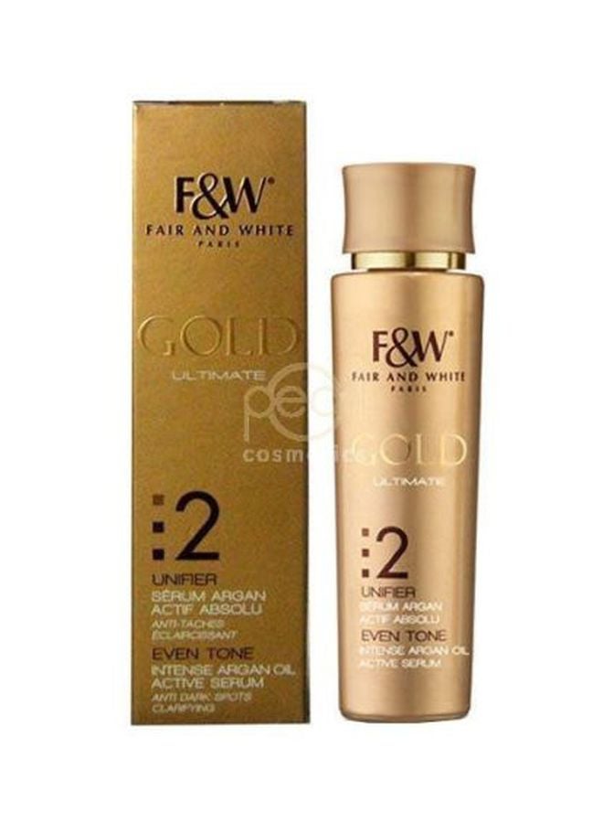 Fair and White - Gold Ultimate Argan Oil Active Serum 30ml - Image 1