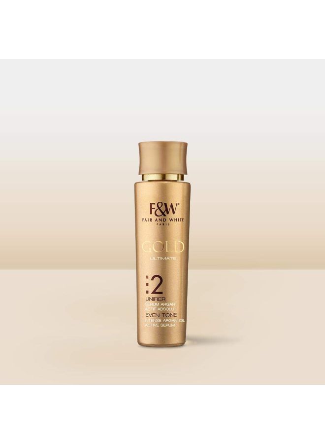 Fair and White - Gold Ultimate Argan Oil Active Serum 30ml - Image 1
