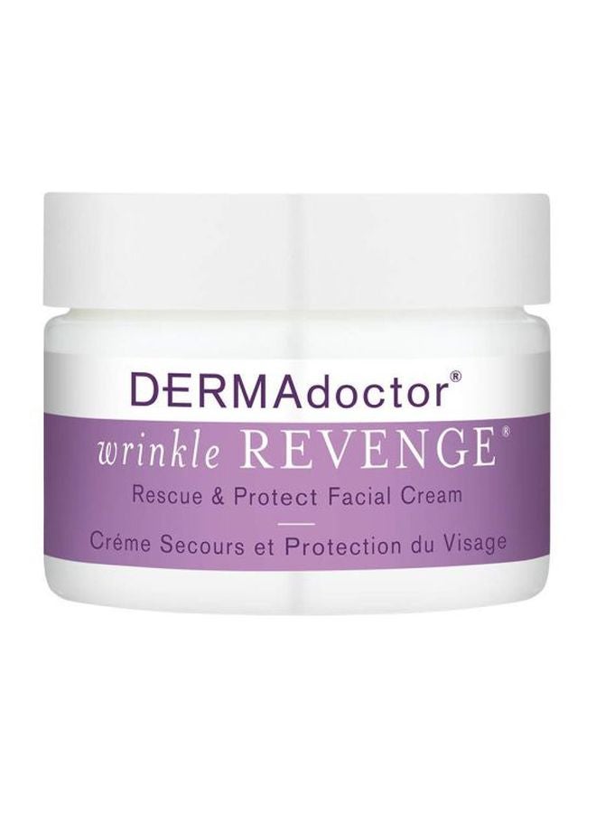 DERMAdoctor Wrinkle Revenge Rescue And Protect Facial Cream 50ml  - Image 1