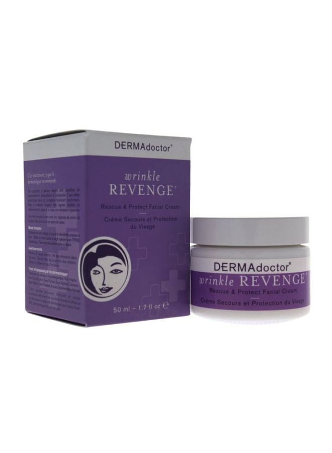 DERMAdoctor Wrinkle Revenge Rescue And Protect Facial Cream 50ml  - Image 2