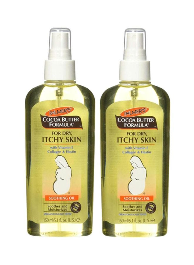 PALMER'S Pack Of 2 Cocoa Butter Formula Soothing Oil 150ml  - Image 1