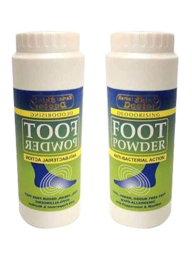 Skin Doctor 2-Piece Deodorising Foot Powder 2x75grams  - Image 1