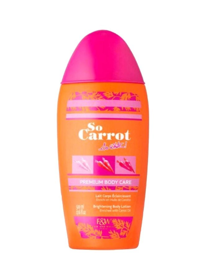 Fair and White - So Carrot Brightening Body Lotion 500ml - Image 1