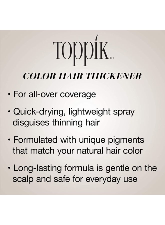 Toppik Colored Hair Thickener Dry Formula Medium Brown 144grams - Image 4