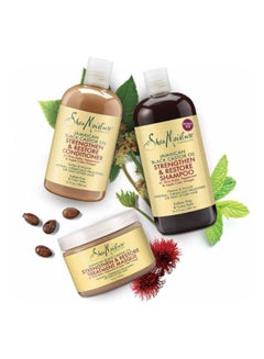 SheaMoisture Strengthen And Restore Shampoo And Conditioner With Treatment Masque 1xShampoo (16.3 ), 1xConditioner (13), 1xTreatment Masque (12)  - Image 2