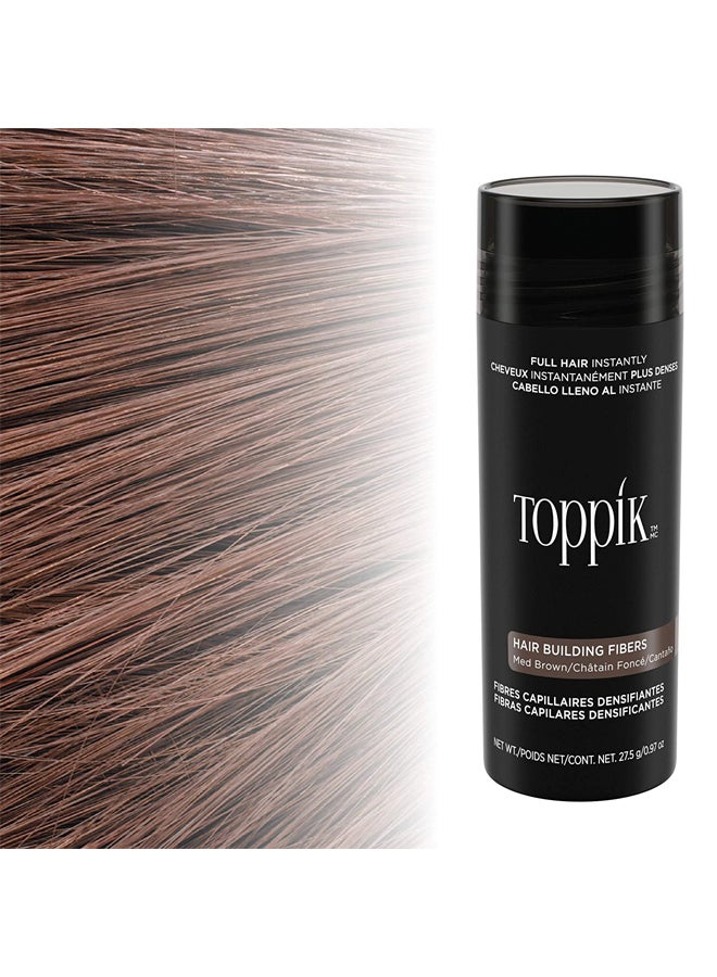 Toppik Hair Building Fibers Medium Brown 27.5grams  - Image 3