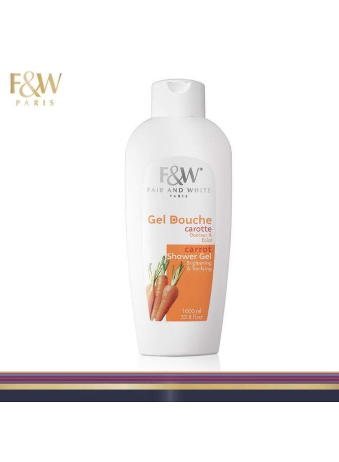 Fair and White Original Carrot Shower Gel 1Liters - Image 3