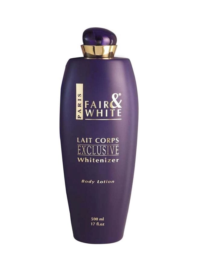 Fair and White Lait Corps Exclusive Whitenizer Body Lotion 500ml 