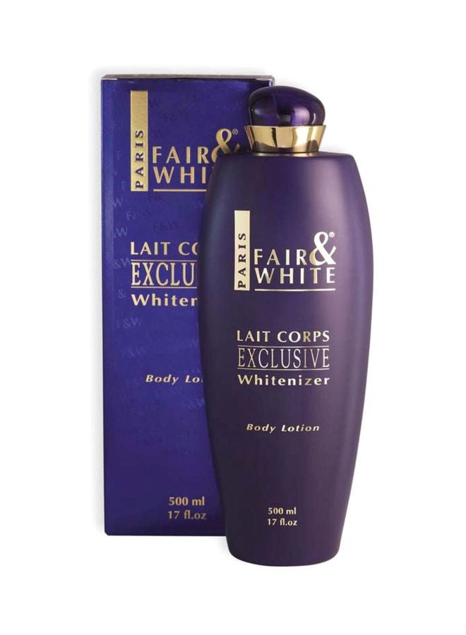 Fair and White - Lait Corps Exclusive Whitenizer Body Lotion 500ml - Image 1