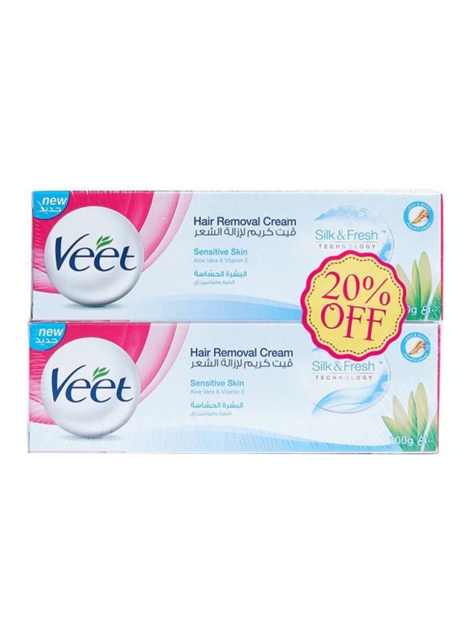 كريم إزالة الشعر - عبوة من أنبوبتين 400جرام - Image 1