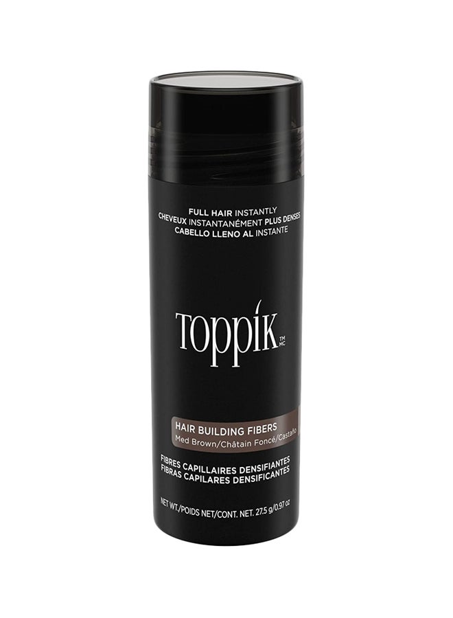 Toppik Hair Building Fibers Medium Brown 27.5grams  - Image 1