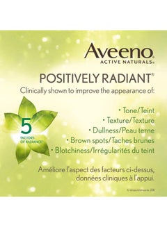 Aveeno Positively Radiant Skin Brightening Daily Face Scrub 140grams  - Image 4