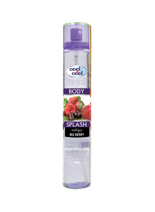 Cool & Cool Body Splash Mix Berry 160ml