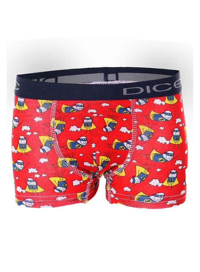 DICE Set Of 3 Pieces Cotton Printed Boxer Underwear Multicolor  - Image 2