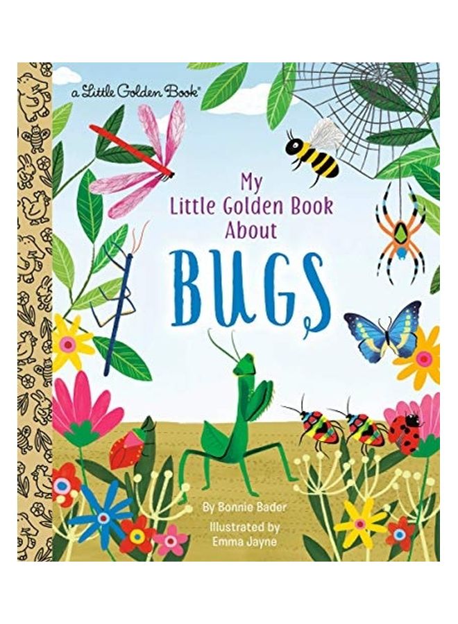 My Little Golden Book About Bugs Hardcover English by Bonnie Bader - 43963
