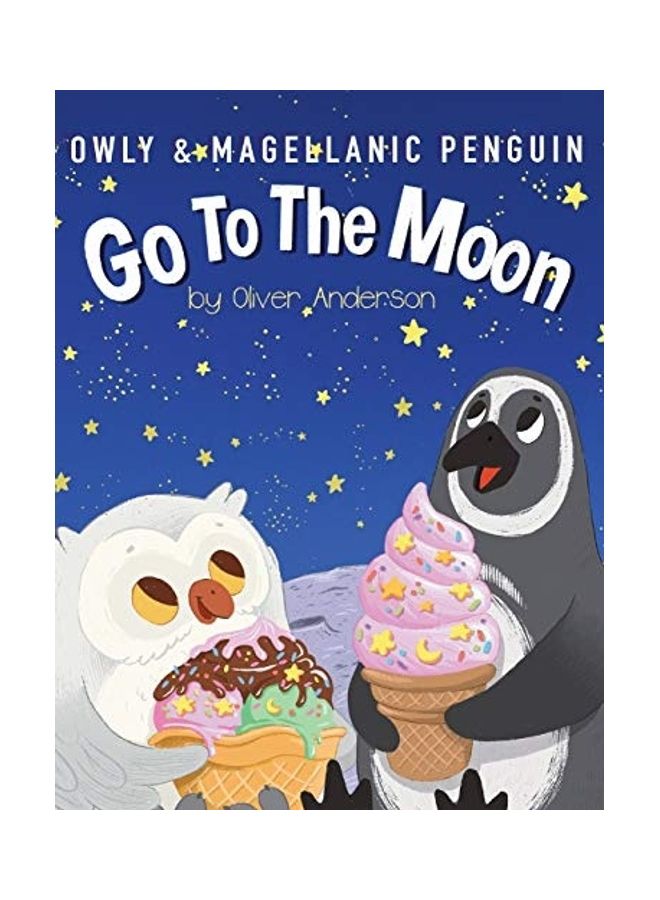 Owly And Magellanic Penguin Go To The Moon hardcover english  - Image 1