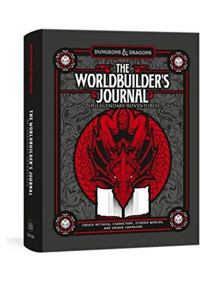 The Worldbuilder's Journal Of Legendary Adventures Paperback English 