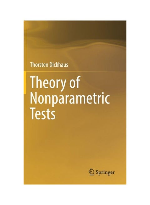 Theory Of Nonparametric Tests hardcover english - 10 Apr 2018
