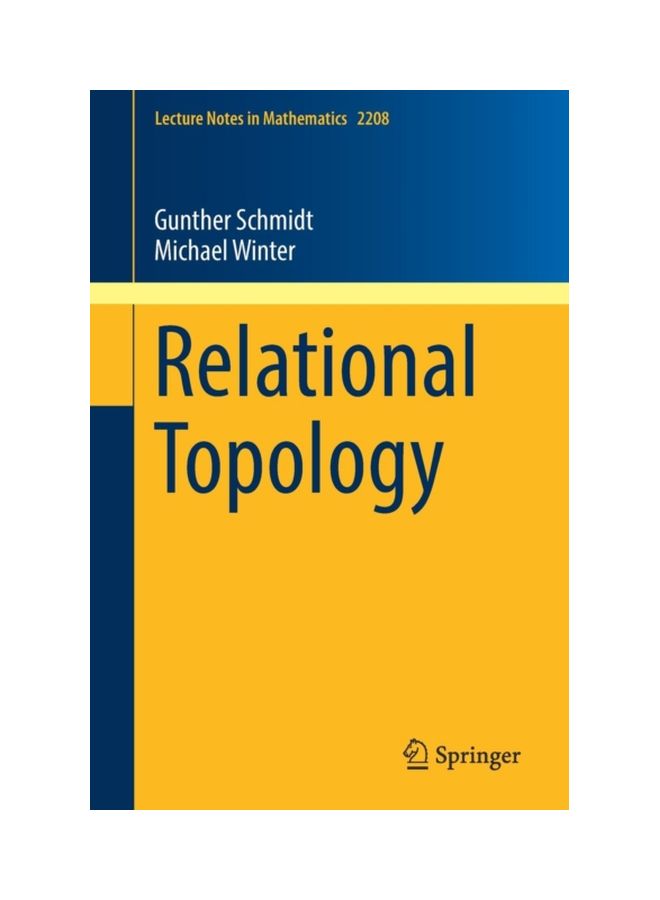 Relational Topology paperback english - 16 Jul 2018 