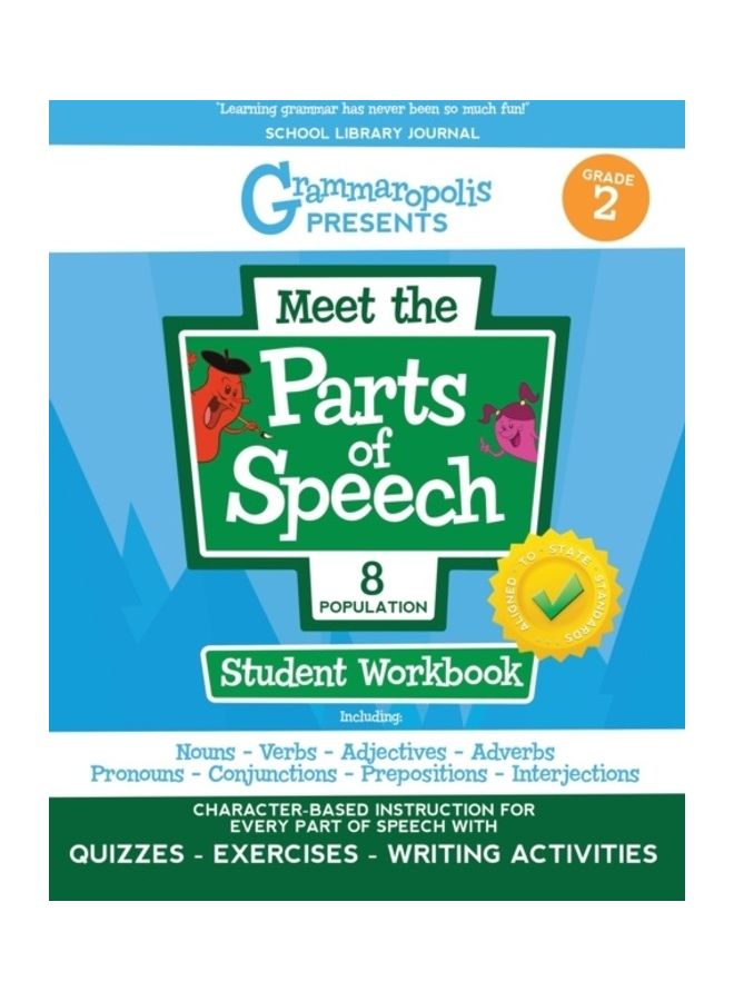 Grammaropolis: The Parts of Speech Workbook, Grade 2 paperback english - Image 3