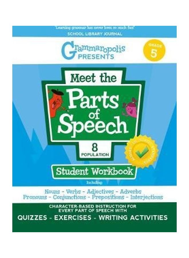 Grammaropolis: The Parts of Speech Workbook, Grade 5 paperback english - Image 2