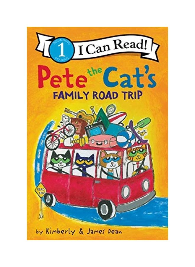 Pete The Cat's Family Road Trip Paperback English by James Dean