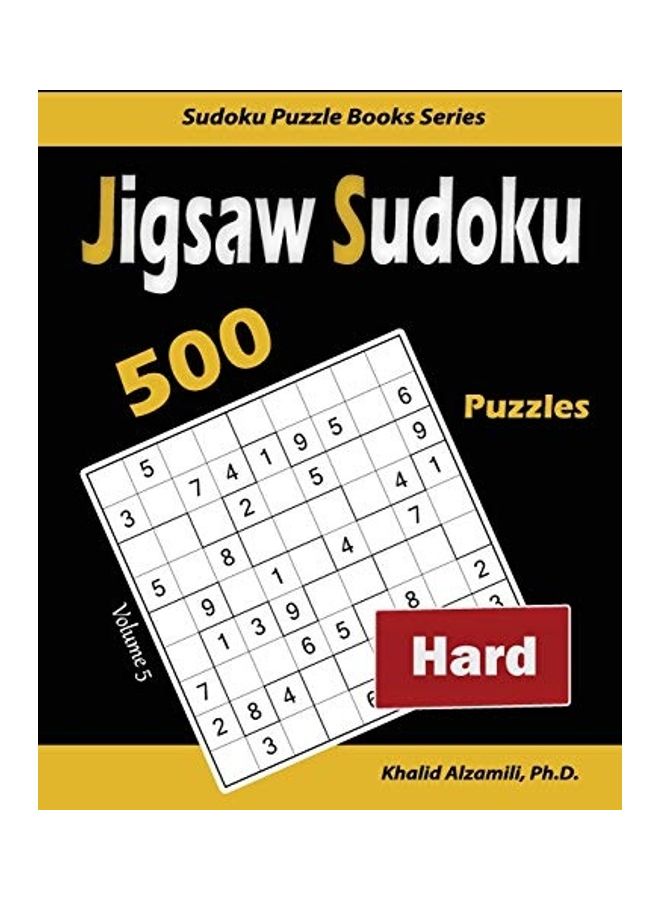 Jigsaw Sudoku: 500 Hard Puzzles paperback english