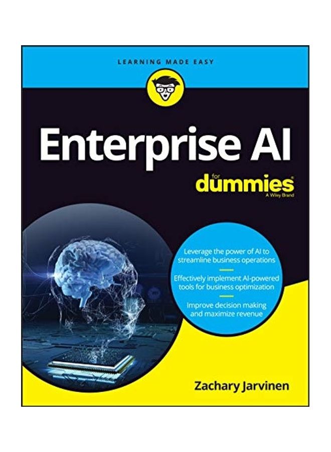 Enterprise Ai For Dummies Paperback English by Zachary Jarvinen - 44112  - Image 1