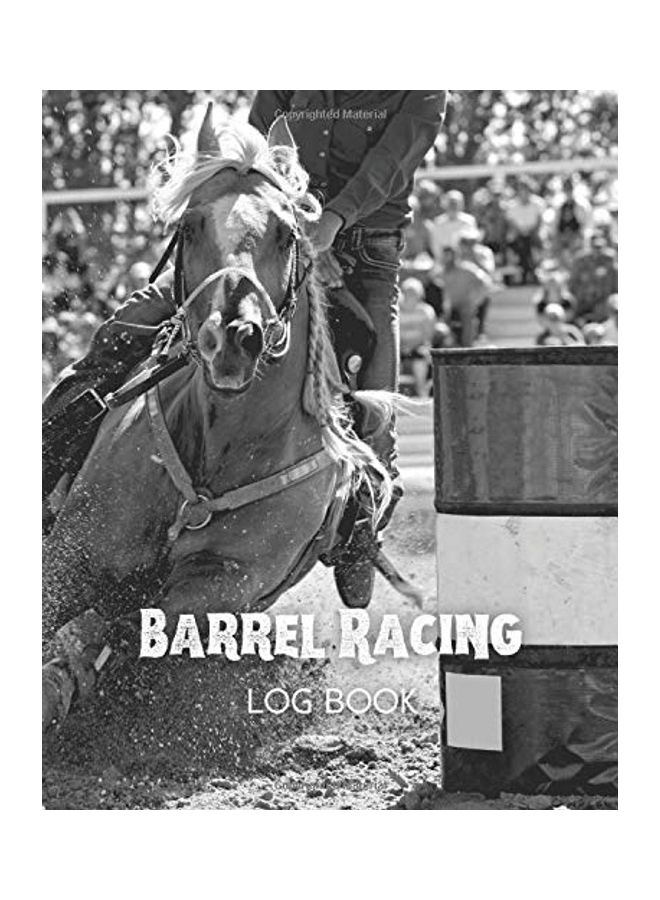 Barrel Racing Log Book paperback english