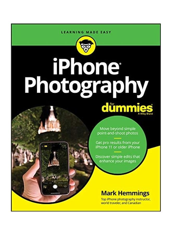 iPhone Photography For Dummies Paperback English by Mark Hemmings - 44091 