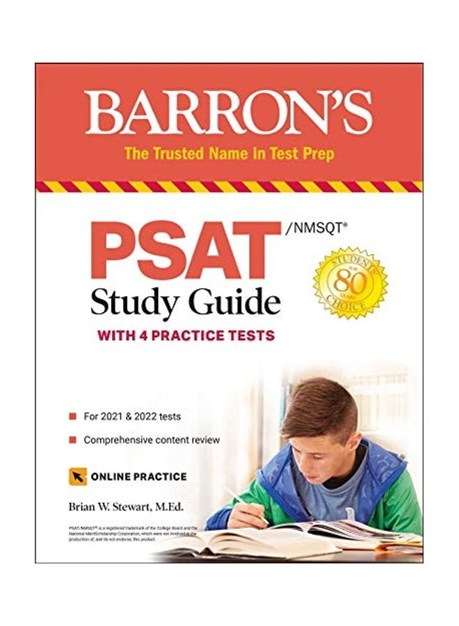 null - PSAT/NMSQT Study Guide Paperback English by Brian W. Stewart - Image 1