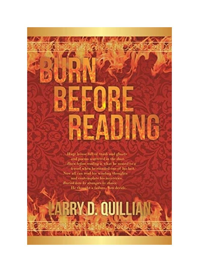 Burn Before Reading paperback english 