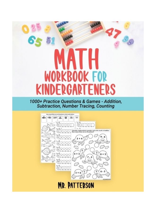 Math Workbook For Kindergarteners paperback english - Image 3