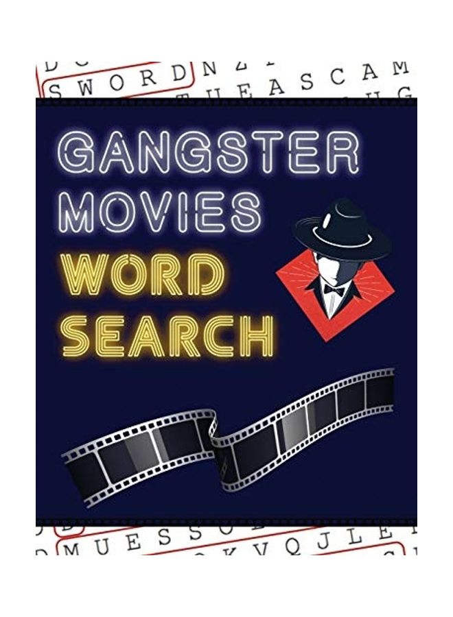 Gangster Movies Word Search paperback english - Image 1