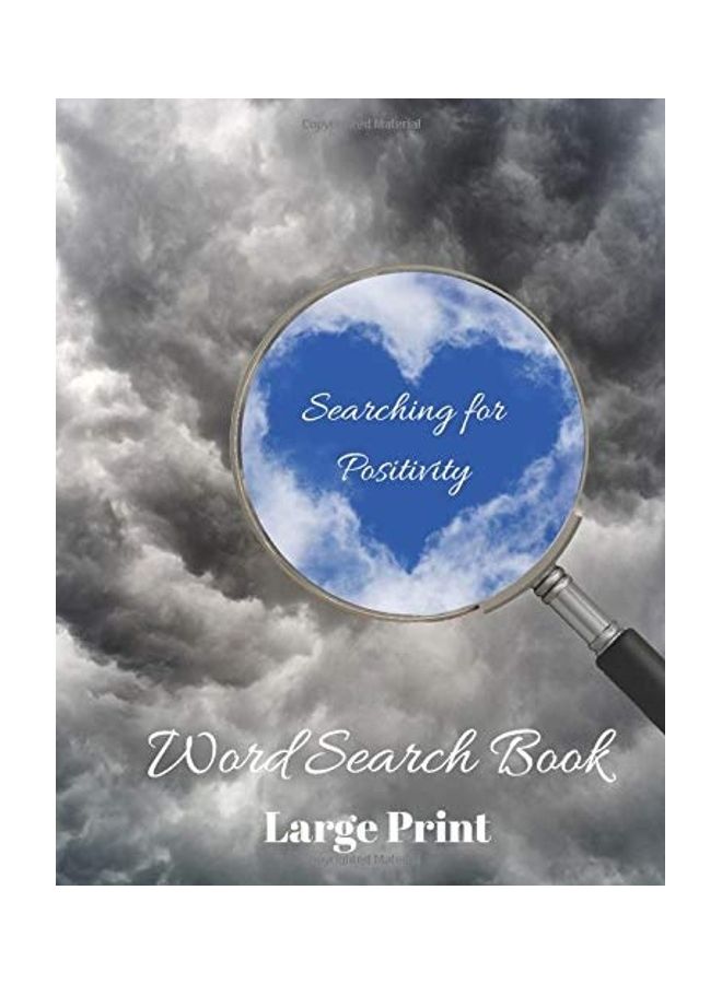 Searching for Positivity Word Search Book paperback english - Image 1