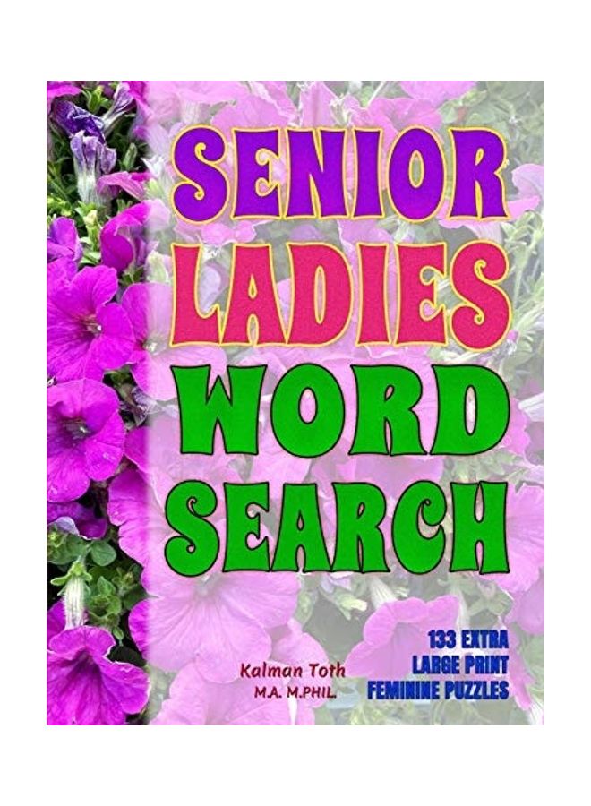 Senior Ladies Word Search paperback english - Image 1