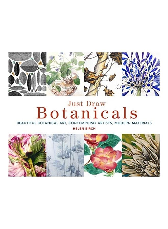 Just Draw Botanicals Paperback English by Helen Birch