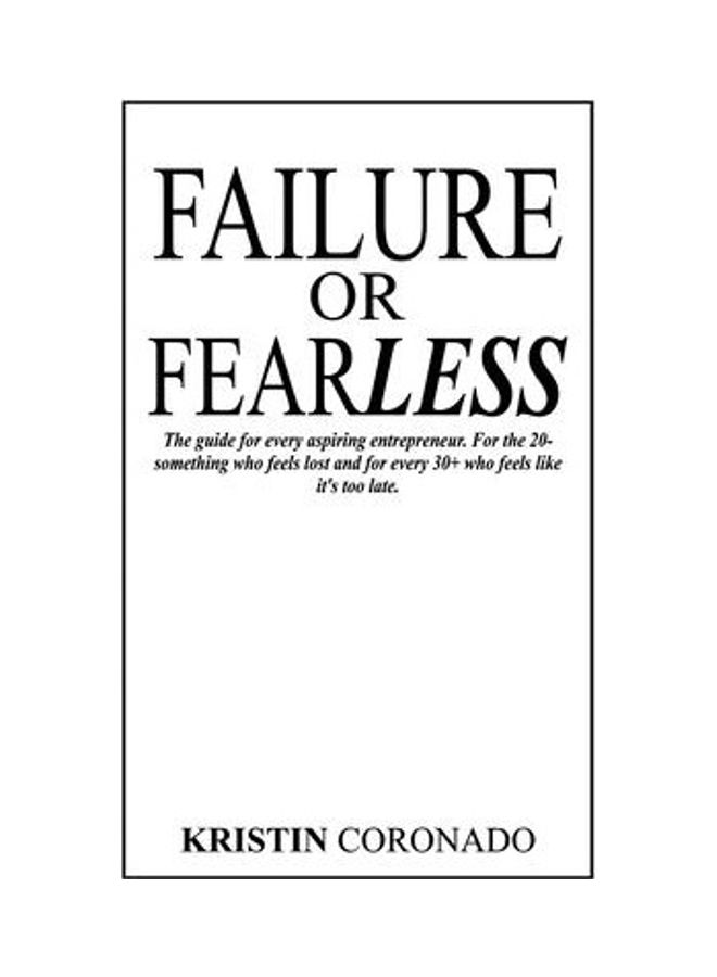 Failure Or Fearless paperback english  - Image 1