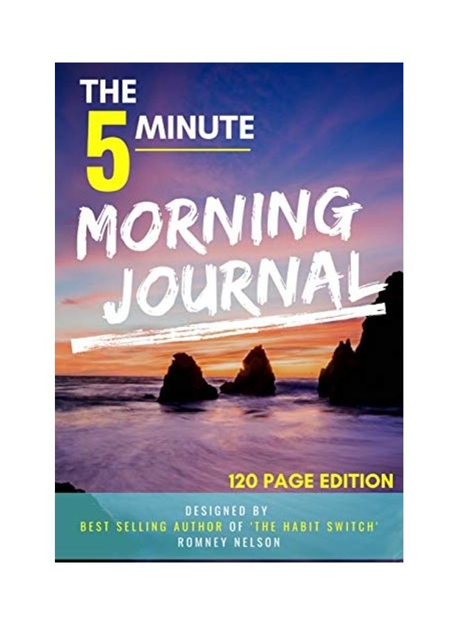 Morning Journal: A Gratitude and Daily Reflection Journal (120 page) Paperback English by Romney Nelson  - Image 1