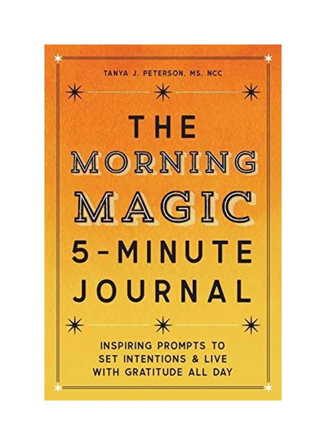 The Morning Magic 5-Minute Journal: Inspiring Prompts to Set Intentions and Live with Gratitude All Day paperback english  - Image 1