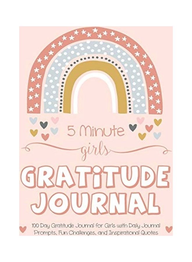 5 Minute Girls Gratitude Journal Paperback English by Gratitude Daily - 43942  - Image 1