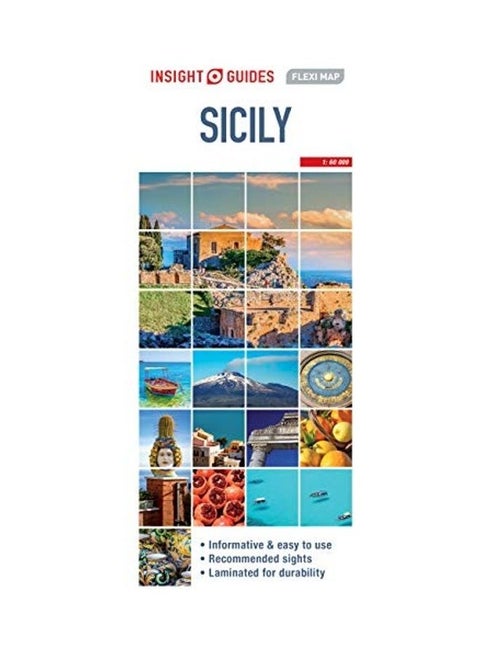 Insight Guides Flexi Map Sicilly (Insight Maps) Paperback English by Insight Guides - 43922