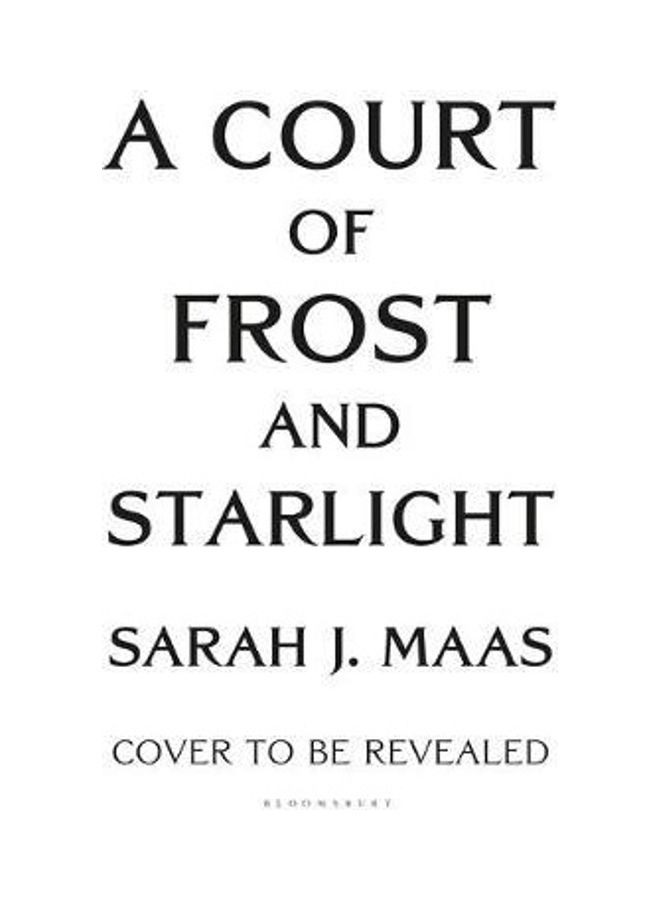 رواية أ كورت أوف فروست أند ستارلايت غلاف صلب الإنجليزية - 44007 - Image 2