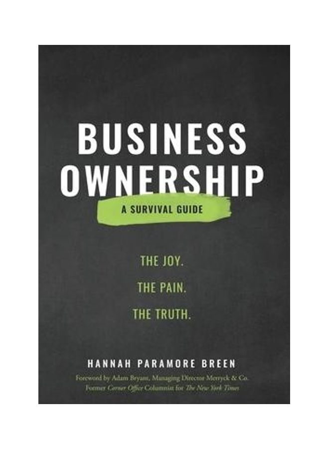 Business Ownership: The Joy. The Pain. The Truth. hardcover english  - Image 2