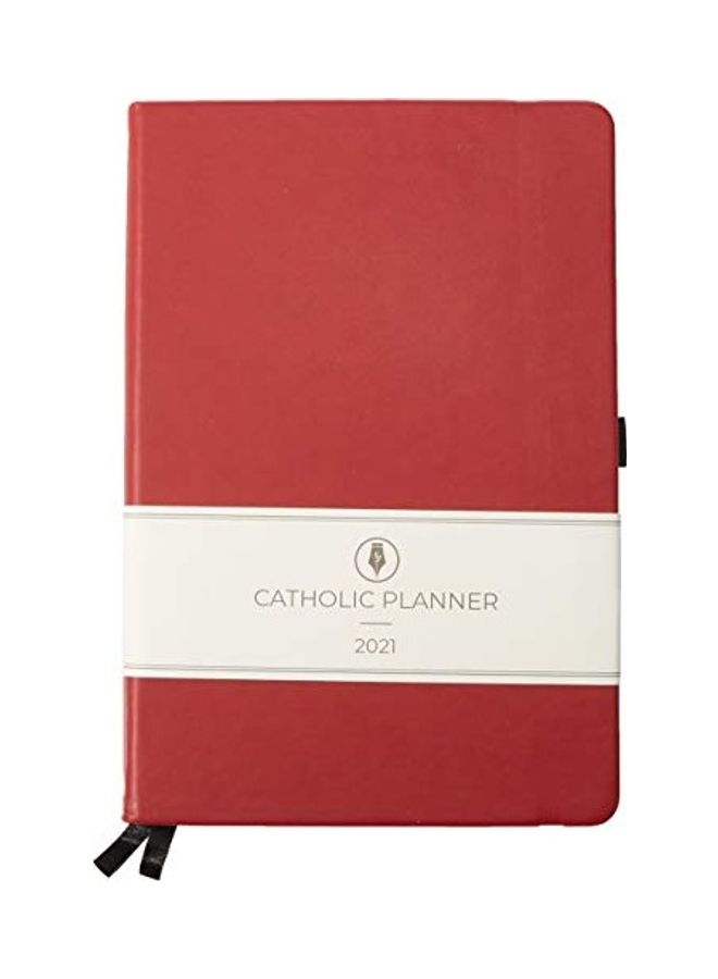 2021 Catholic Planner Hardcover English by Catholic Planner - Image 1