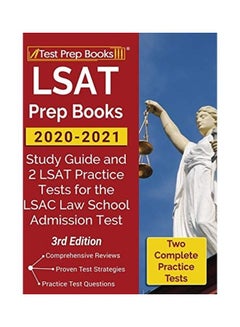 LSAT Prep Books 2020-2021 paperback english