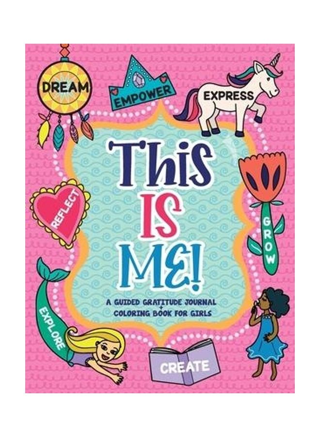 This is Me! A Guided Gratitude Journal and Coloring Book for Girls paperback english  - Image 2